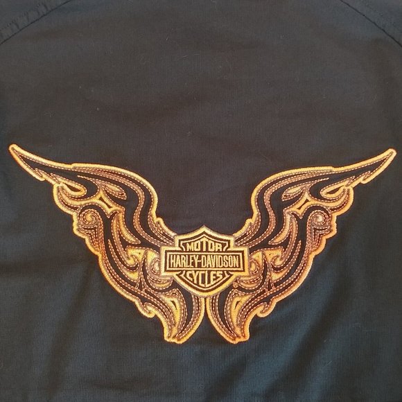 Women's Large L Harley-Davidson Cotton Jacket 97550-10VW NO LINER - Picture 2 of 8